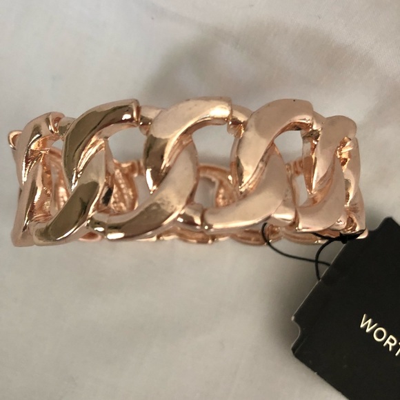 Worthington Rose Gold Diamond Necklace & Bracelet - Picture 6 of 8